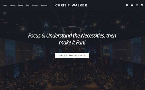 Chris F. Walker website