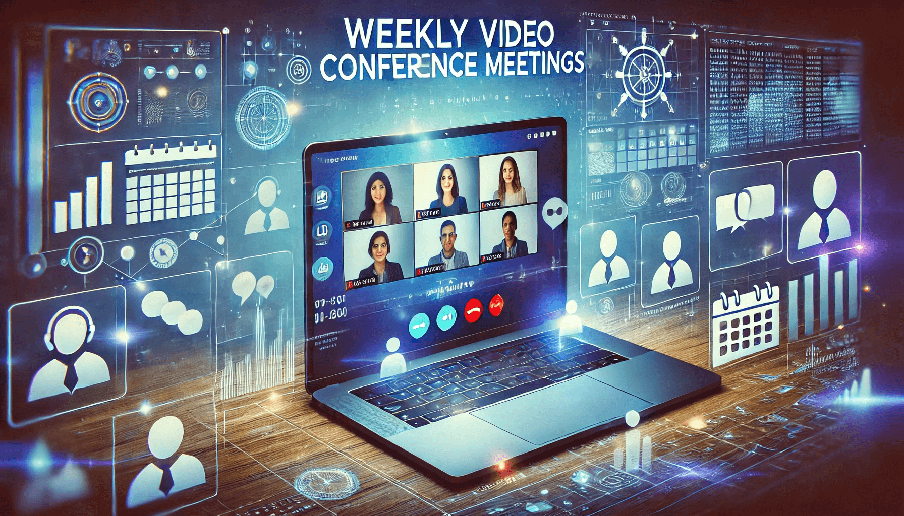 Digital Pros Weekly Video Conference Meetings banner image for website